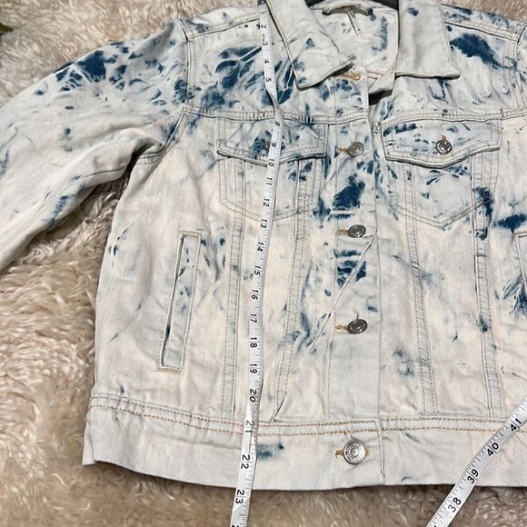 NWT FREE People denim jacket M - Picture 12 of 16